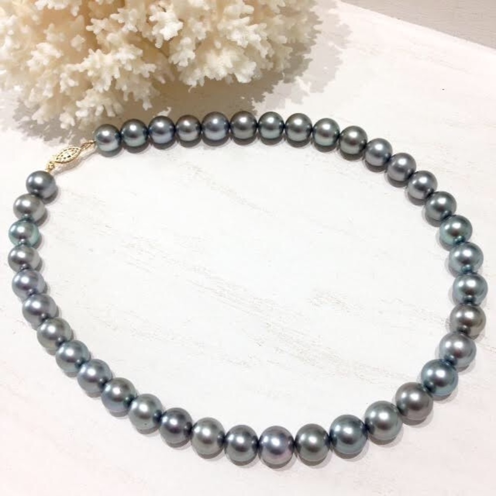 NATURAL AUTHENTIC TAHITIAN PEARL STRAND